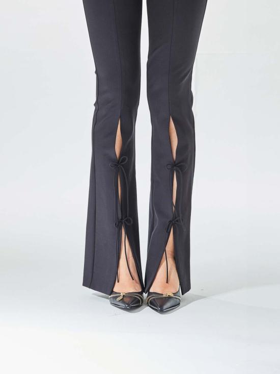  베르사체 스트레이트 팬츠 77HAA115N0394899 Black - VERSACE