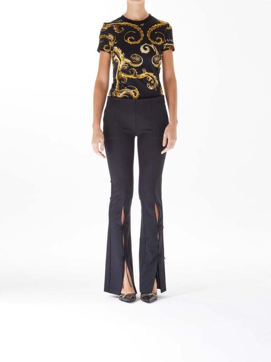  베르사체 스트레이트 팬츠 77HAA115N0394899 Black - VERSACE