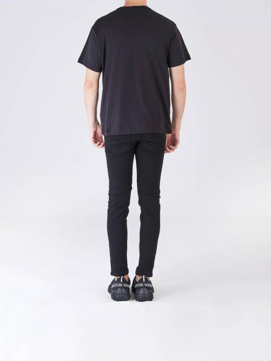  베르사체 반팔 티셔츠 77GAHE02CJ00E899 Black - VERSACE