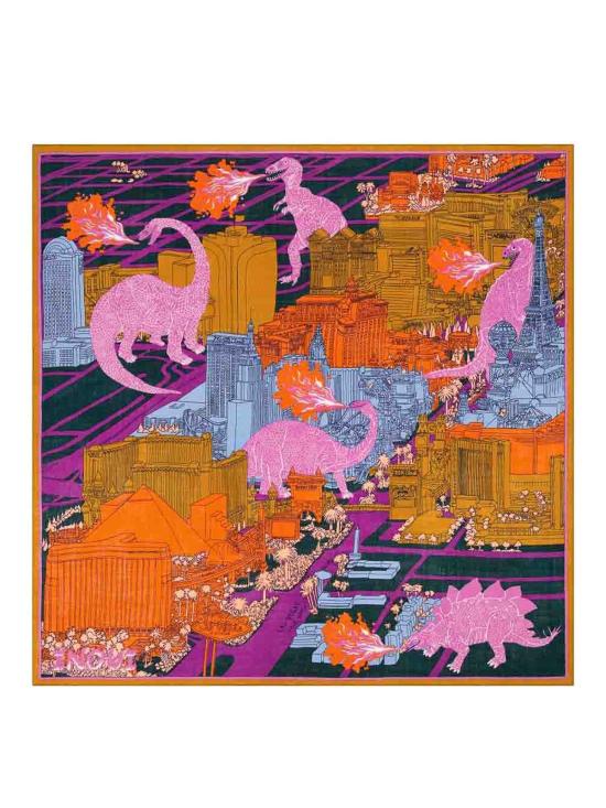 25FW 이누이 에디션 머플러/스카프 CA222VE05VIOLET Multicolour