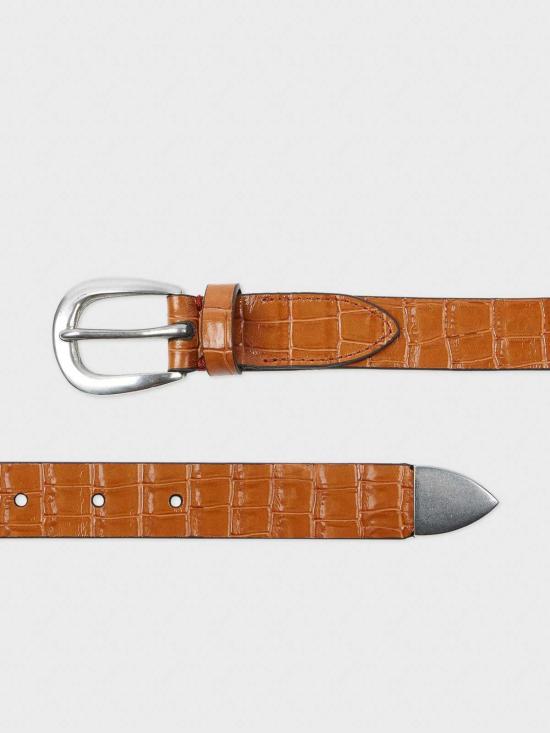 26SS 폴 스미스 가죽 벨트 M1A8295USHCRO16 Orange - PAUL SMITH