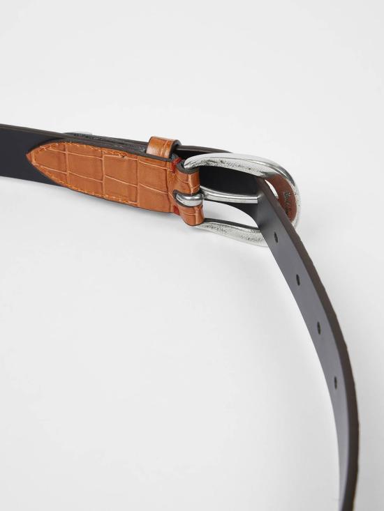 26SS 폴 스미스 가죽 벨트 M1A8295USHCRO16 Orange - PAUL SMITH