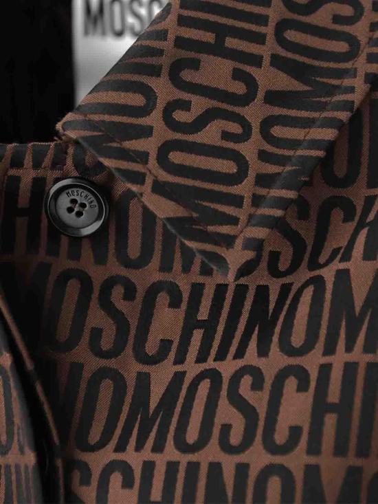  모스키노 트렌치 코트 060477151103 Brown - MOSCHINO