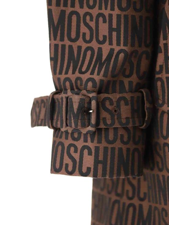  모스키노 트렌치 코트 060477151103 Brown - MOSCHINO