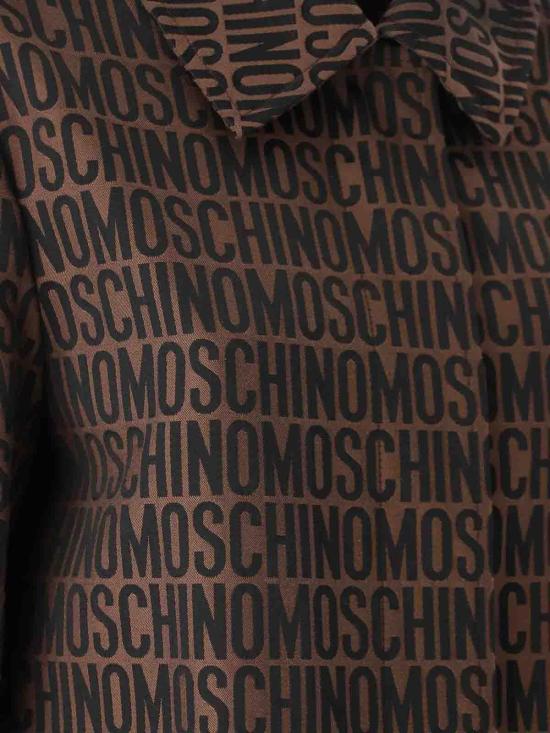  모스키노 트렌치 코트 060477151103 Brown - MOSCHINO