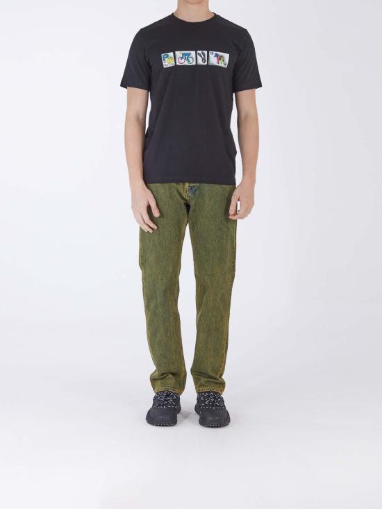  PS 바이 폴스미스 반팔 티셔츠 M2R011RNP480579 Black - PS BY PAUL SMITH