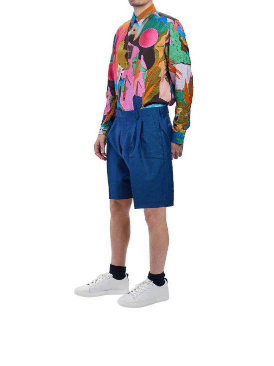 26SS 폴 스미스 숏팬츠 M1R919ZV0298946 Blue - PAUL SMITH