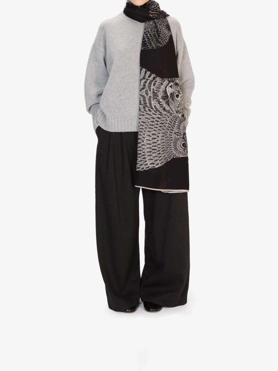 25FW 이누이 에디션 머플러/스카프 ET22CHO01NOIR Black - INOUI EDITION
