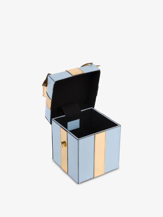 26SS 모스키노 클러치/파우치 MC4101PP1OOH170A Light Blue - MOSCHINO