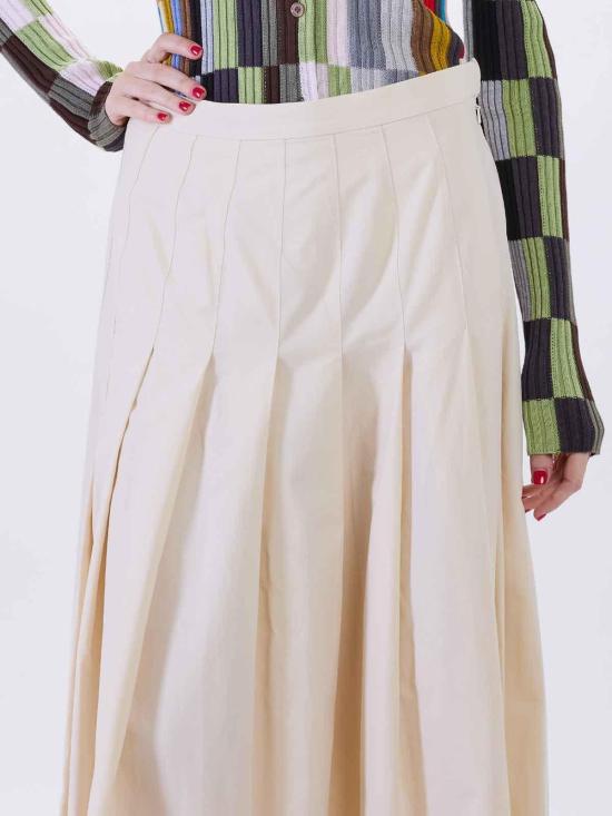 26SS 폴 스미스 미디 스커트 W1R309SV0299402 Cream - PAUL SMITH