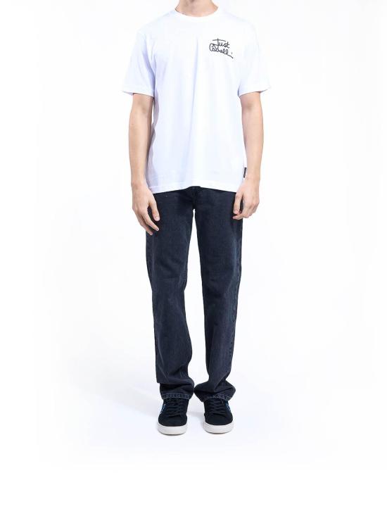 25FW 저스트까발리 반팔 티셔츠 79OAHT14CJ500003 White - JUST CAVALLI