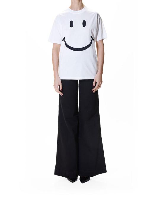 26SS 모스키노 반팔 티셔츠 071254411001 White - MOSCHINO