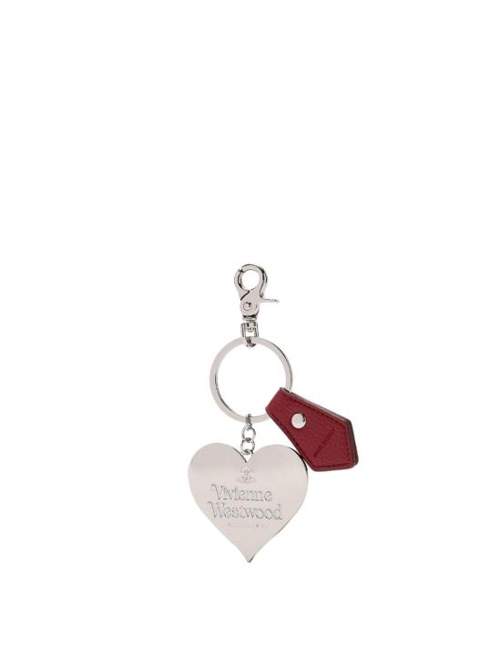 26SS 비비안웨스트우드 미러 하트 ORB 키링2 8203011WUOM0014H407 Red - VIVIENNE WESTWOOD
