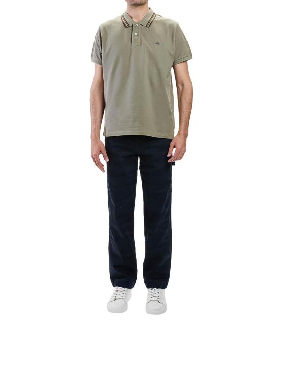 26SS 비비안웨스트우드 폴로 티셔츠 2H01000UJ00AUM411 Green - VIVIENNE WESTWOOD
