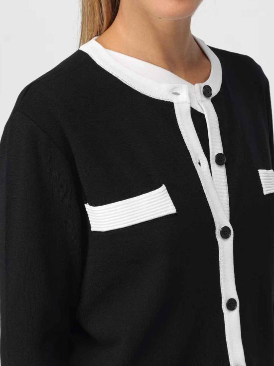  칼라거펠트 가디건 245W2001999 Black - KARL LAGERFELD