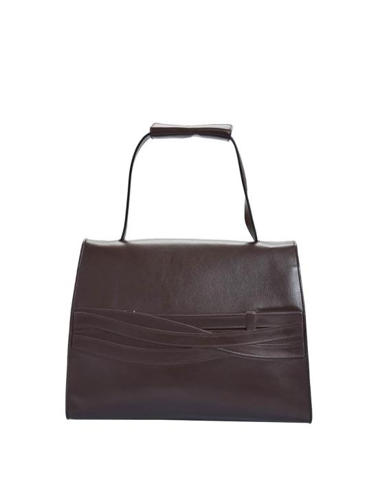 26SS 모스키노 토트백 MC4052PP1OOA6301 Dark Brown - MOSCHINO