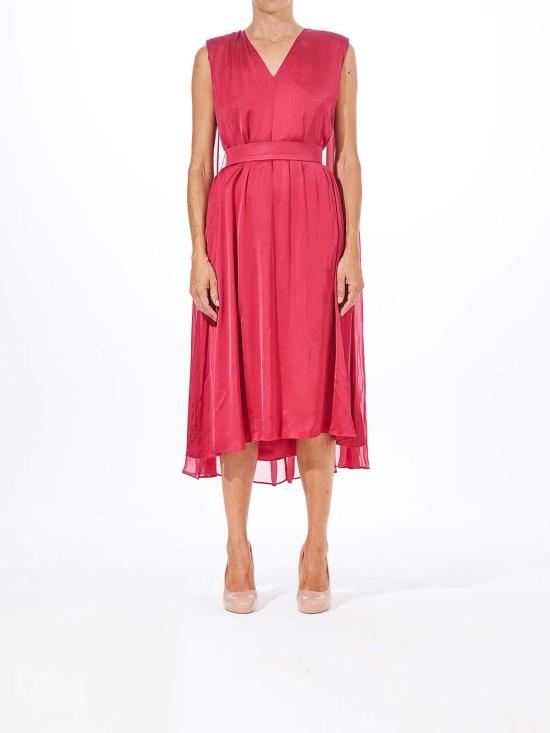  칼라거펠트 미디 원피스 245W1300748 Red - KARL LAGERFELD
