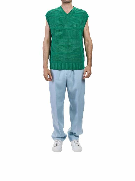 26SS 폴 스미스 니트 베스트 M1R789ZV0302830 Green - PAUL SMITH