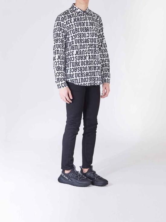  베르사체 롱 슬리브 프린트 셔츠 77GAL2R0NS469L02 - VERSACE
