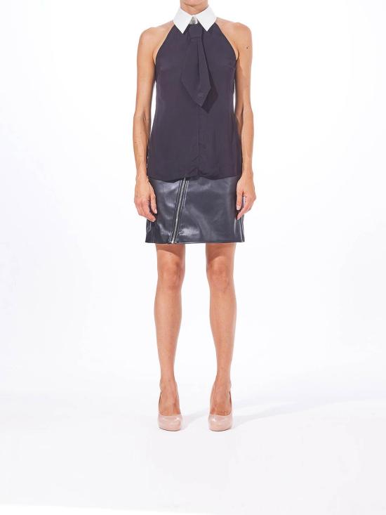  칼라거펠트 민소매 티셔츠 245W1607998 Black - KARL LAGERFELD
