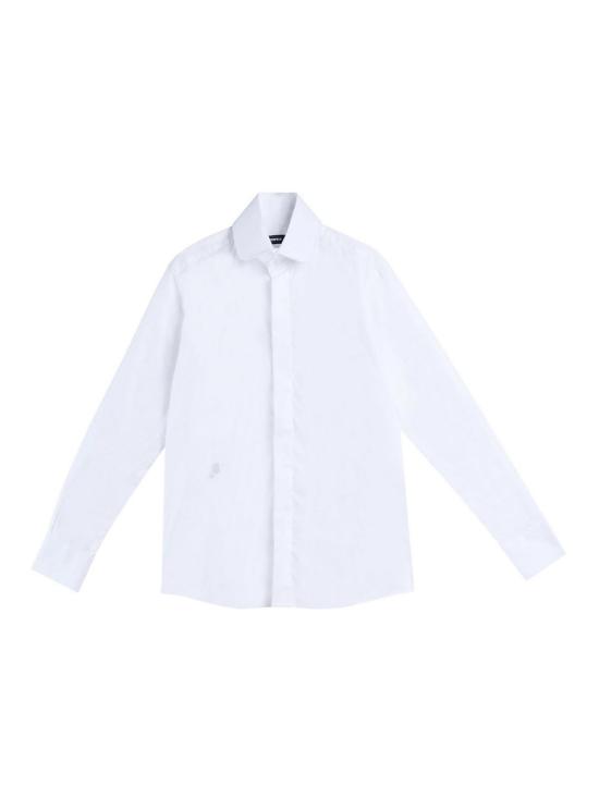 26SS 칼라거펠트 긴팔 셔츠 605148554699V6010 White