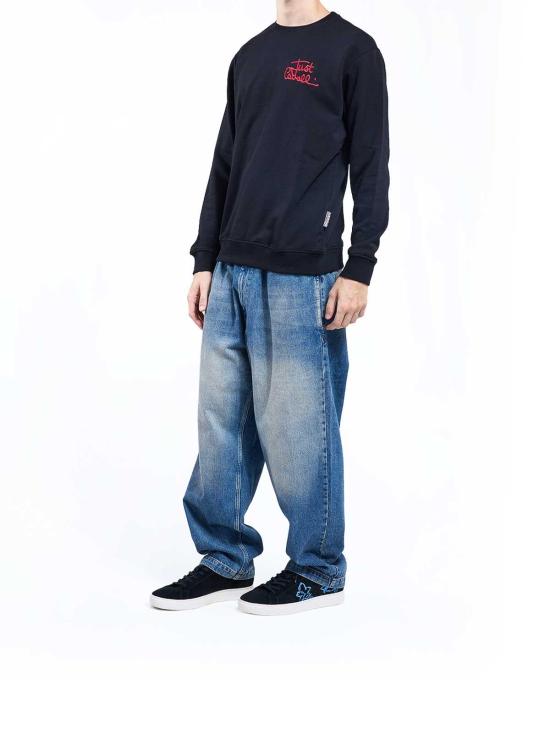 25FW 저스트까발리 긴팔 티셔츠 79OAIT14CF500899 Black - JUST CAVALLI