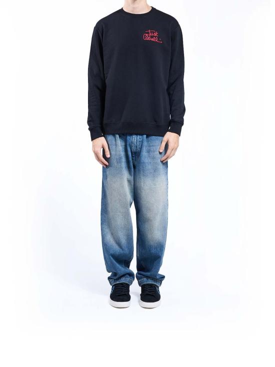 25FW 저스트까발리 긴팔 티셔츠 79OAIT14CF500899 Black - JUST CAVALLI