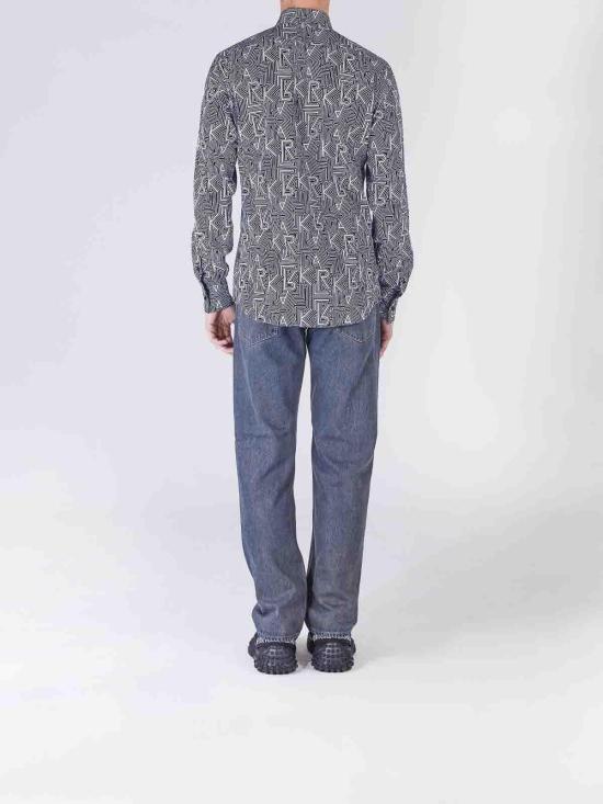  칼라거펠트 긴팔 셔츠 605000605446469E16 Black - KARL LAGERFELD