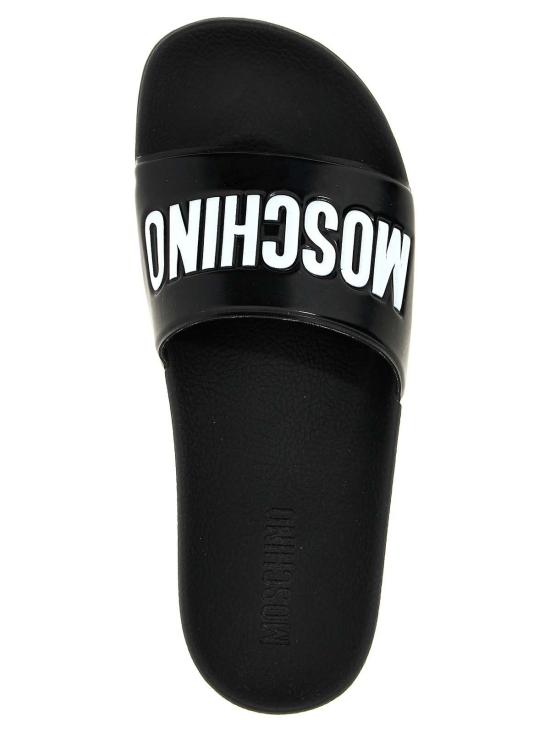 26SS 모스키노 뮬/슬리퍼 MB28022G0OG10000 Black - MOSCHINO