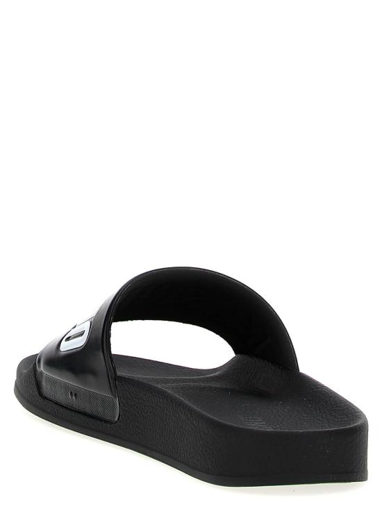 26SS 모스키노 뮬/슬리퍼 MB28022G0OG10000 Black - MOSCHINO