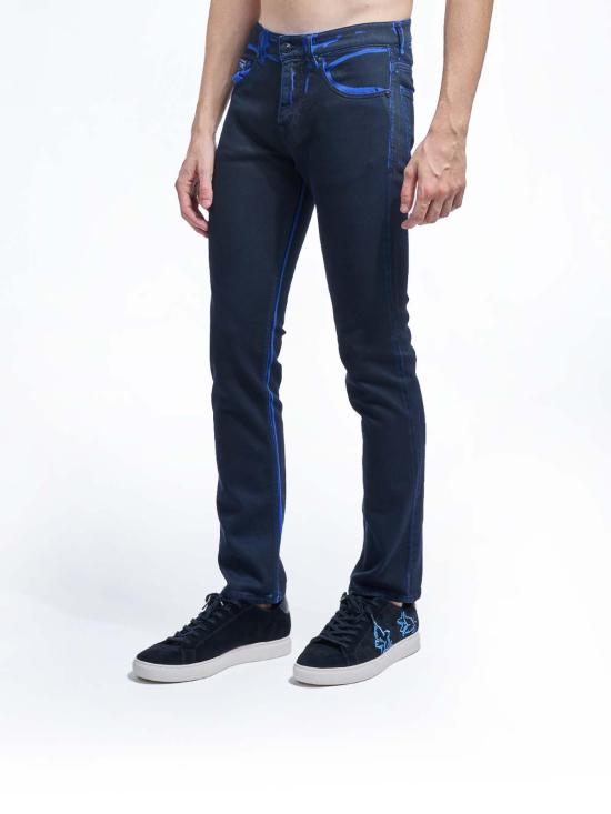 25FW 베르사체 데님 팬츠 79GAB5R0EW015D29U37 Blue - VERSACE