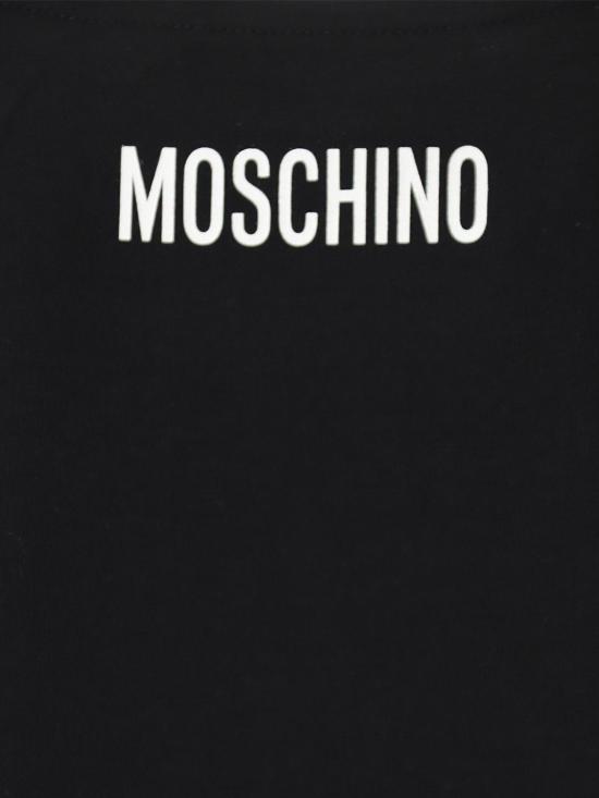  모스키노 반팔 티셔츠 42904426555 Black - MOSCHINO