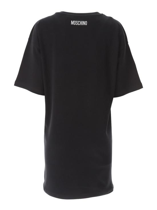  모스키노 반팔 티셔츠 42904426555 Black - MOSCHINO