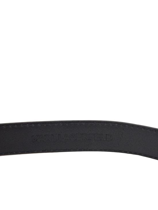 25FW 칼라거펠트 레귤러 벨트 A1W332051AU Black - KARL LAGERFELD