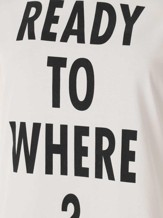  모스키노 반팔 티셔츠 70604412001 White - MOSCHINO