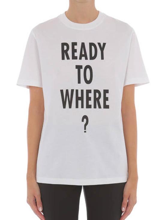  모스키노 반팔 티셔츠 70604412001 White - MOSCHINO