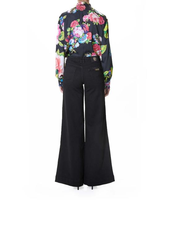 25FW 베르사체 스트레이트 팬츠 79HAB561CDW00909 Black - VERSACE