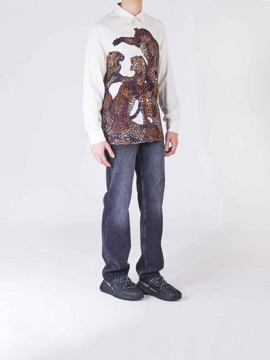  저스트까발리 긴팔 셔츠 77OALYR6CN503OFF Multicolour - JUST CAVALLI