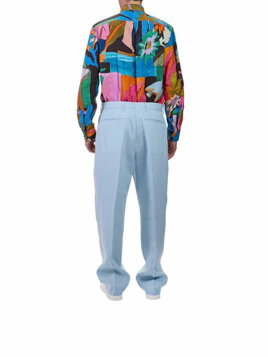 26SS 폴 스미스 스트레이트 팬츠 M1R921ZV0142740A Light Blue - PAUL SMITH