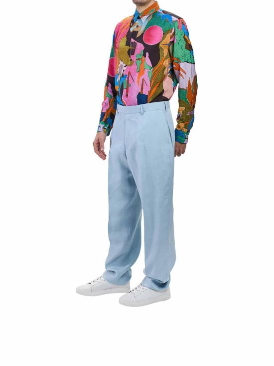 26SS 폴 스미스 스트레이트 팬츠 M1R921ZV0142740A Light Blue - PAUL SMITH