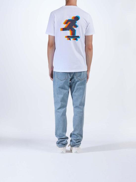  PS 바이 폴스미스 반팔 티셔츠 M2R011RNP469501 White - PS BY PAUL SMITH