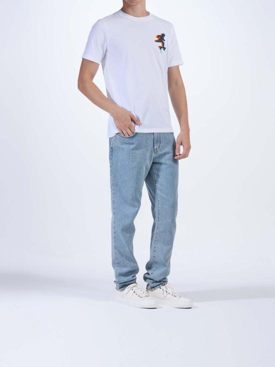  PS 바이 폴스미스 반팔 티셔츠 M2R011RNP469501 White - PS BY PAUL SMITH