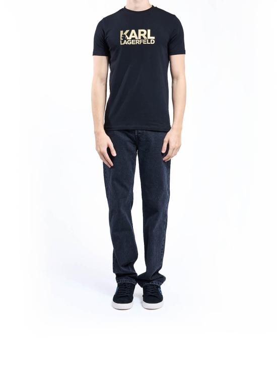  칼라거펠트 반팔 티셔츠 755087554235160 Black - KARL LAGERFELD