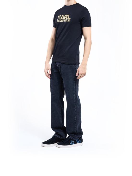  칼라거펠트 반팔 티셔츠 755087554235160 Black - KARL LAGERFELD