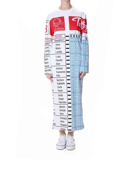 26SS 모스키노 미디 원피스 42105421888 Multicolour - MOSCHINO