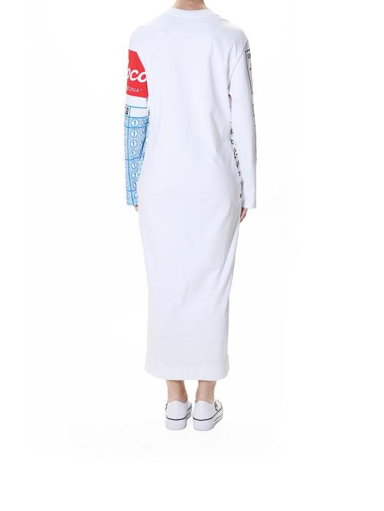 26SS 모스키노 미디 원피스 42105421888 Multicolour - MOSCHINO