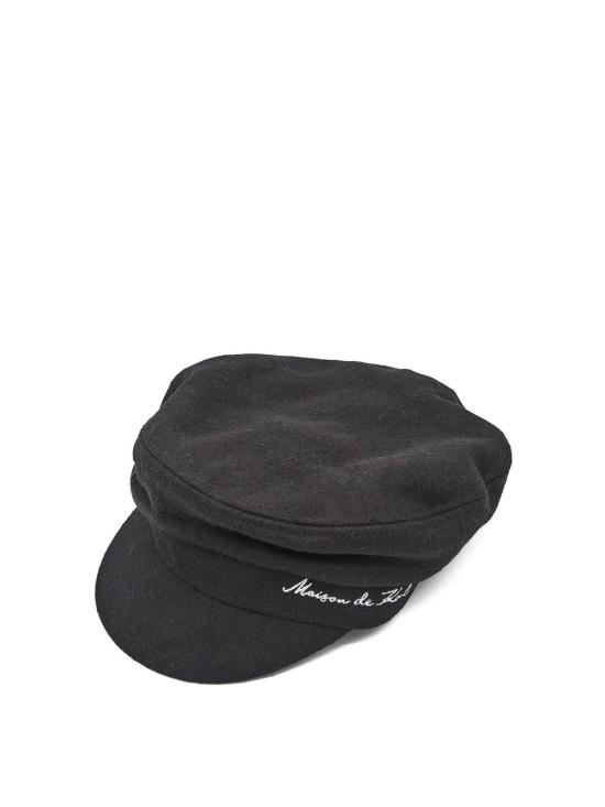 25FW 칼라거펠트 베레모 A4W33105999 Black