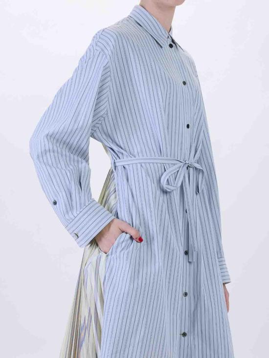 26SS 폴 스미스 미디 원피스 W1R712DV1122708 Light Blue - PAUL SMITH