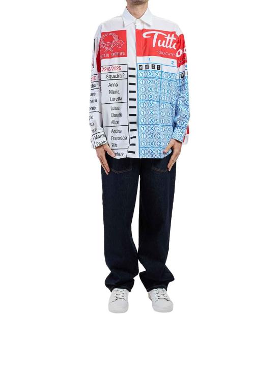 26SS 모스키노 긴팔 셔츠 022602681888 Multicolour - MOSCHINO