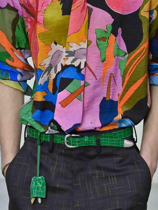 26SS 폴 스미스 키링 M1A8318UCROSH30 Green - PAUL SMITH